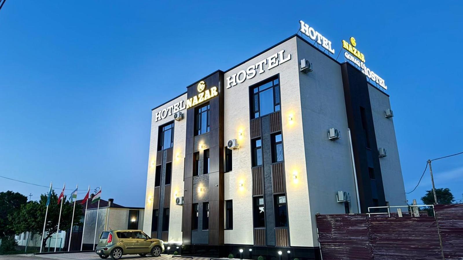 Nazar Hotel & Hostel Turkistan Exterior foto
